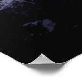 山の上の星空 ポスター (角)