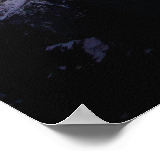 山の上の星空 ポスター (角)