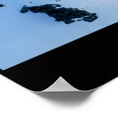 山の上の月 ポスター (角)