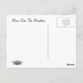 山の上の月 ポストカード (裏面)