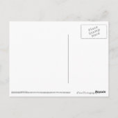 山の上の木を刻む ポストカード (裏面)