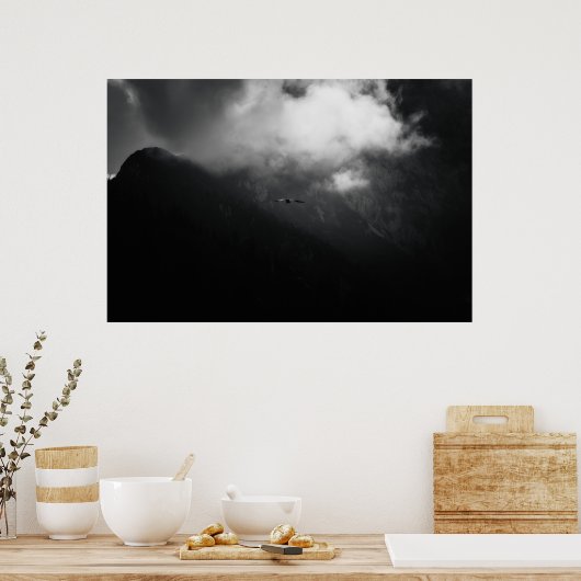 山の上の烏 ポスター (キッチン)