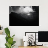 山の上の烏 ポスター (ホームオフィス)