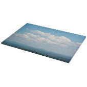 山の上の雲 カッティングボード (角)