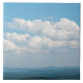 山の上の雲 タイル (正面)