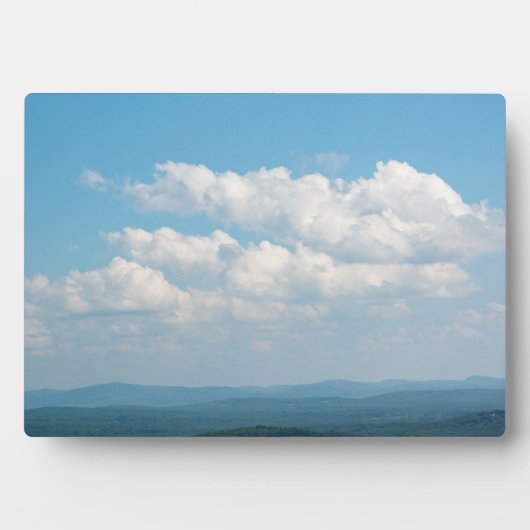 山の上の雲 フォトプラーク (正面)