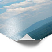 山の上の雲 フォトプリント            (角)