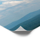 山の上の雲 ポスター (角)