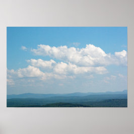 山の上の雲 ポスター
