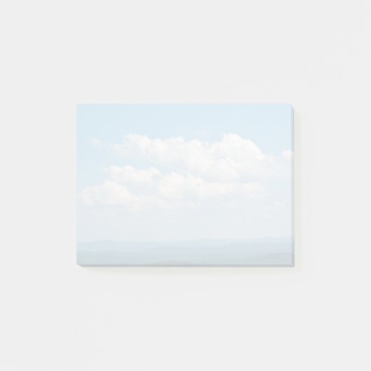 山の上の雲 ポストイット (正面)