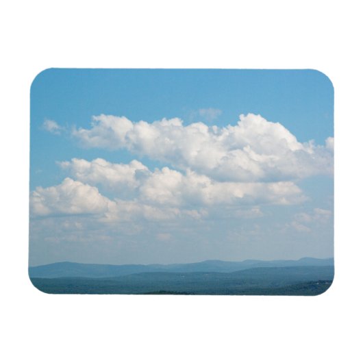 山の上の雲 マグネット (横)