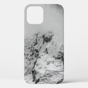 山の上の霧 iPhone 12ケース