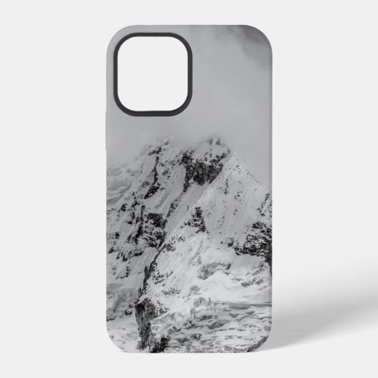 山の上の霧 iPhoneケース (裏面)