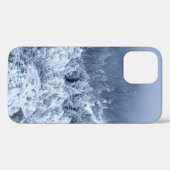 山の上の静かな霧の深い冬の日 Case-Mate iPhoneケース (裏面 (横))