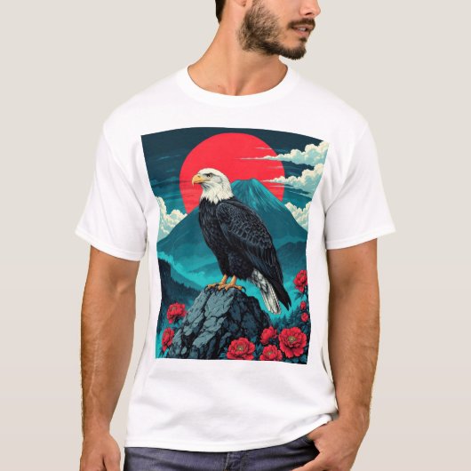 山の上の鷲 Tシャツ (正面)