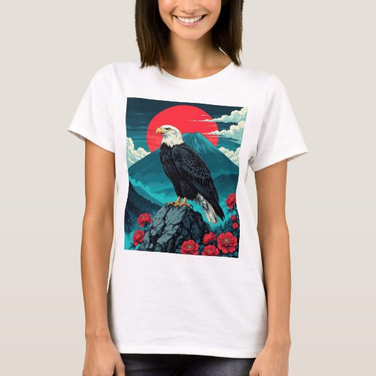 山の上の鷲 Tシャツ (正面)