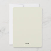 山の下の森の小屋 シーズンカード (裏面)