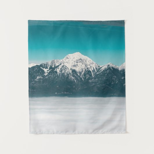 山の下の霧の海 タペストリー (正面)