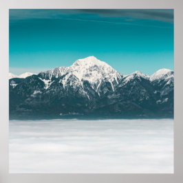 山の下の霧の海 ポスター