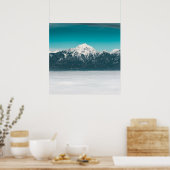 山の下の霧の海 ポスター (キッチン)