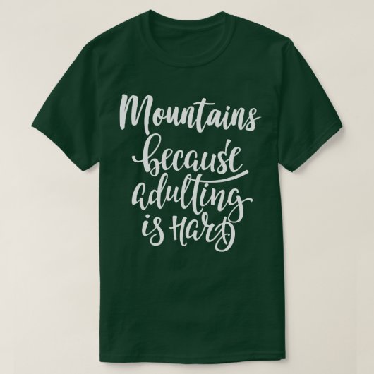 山の不倫は懸命2 Tシャツ (デザイン正面)