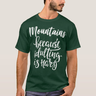 山の不倫は懸命2 Tシャツ
