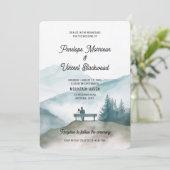 山の中で私たちに参加招待状 招待状 (スタンド正面)