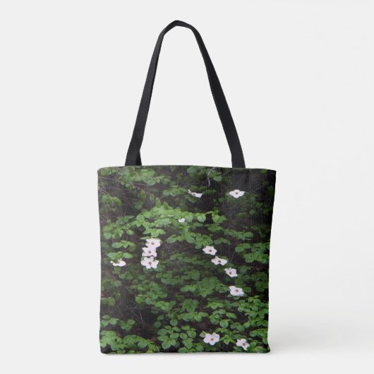 山の中で花が育つ… トートバッグ (裏面)