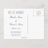 山の中で駆け落ち!カスタム 案内ポストカード (裏面)