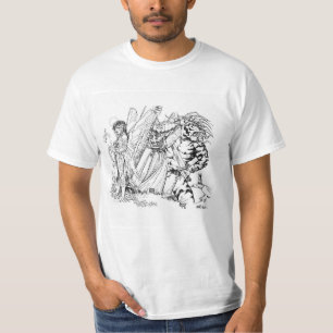 山の中のいたずら Tシャツ