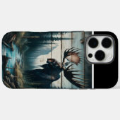 山の中のムース Case-Mate iPhoneケース (裏面 (横))