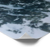 山の中のユーロファイター ポスター (角)