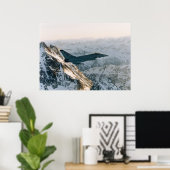 山の中のユーロファイター ポスター (ホームオフィス)