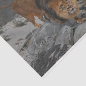 山の中のライオン(Richard Friese) 薄葉紙 (詳細)