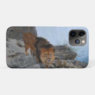 山の中のライオン(Richard Friese) iPhone 11 Proケース