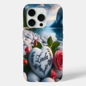 山の中のリンダのハート Case-Mate iPhoneケース (裏面)