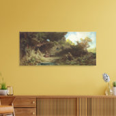 山の中の仙人 キャンバスプリント (インサイチュ (リビング))