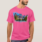 山の中の城 – Banff Alberta Canada Bas Tシャツ (正面)