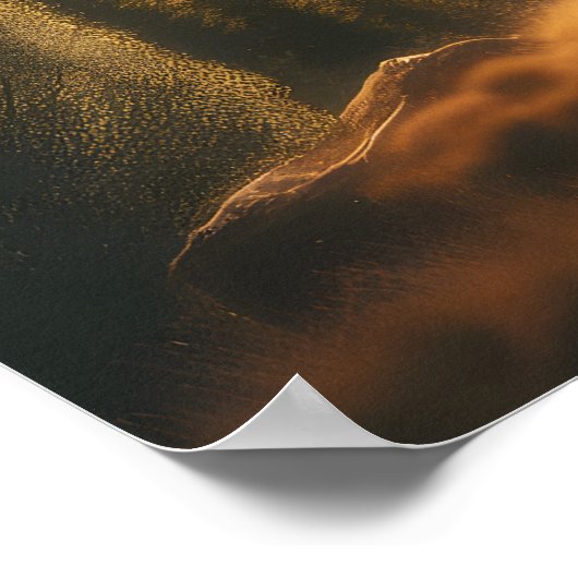 山の中の孤独 ポスター (角)