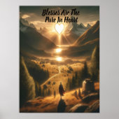 山の中の孤独 ポスター (正面)