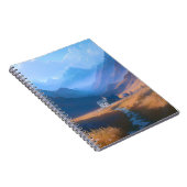 山の中の家、丘の上の孤独 ノートブック (右側)