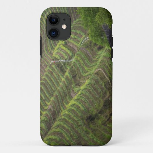 山の中の棚田の風景, Case-Mate iPhoneケース (裏面)