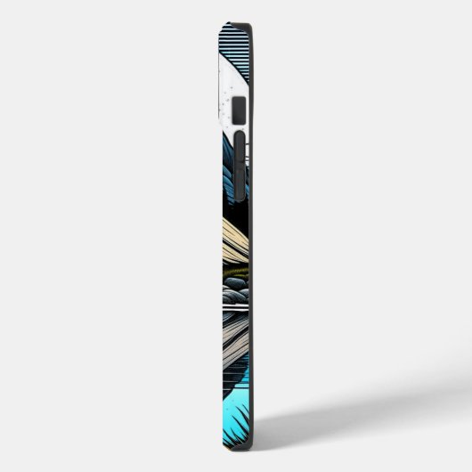 山の中の湖にテントの反射 Case-Mate iPhoneケース (裏面 / 左)