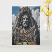 山の中の神の存在 カード (黄色い花)