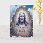 山の中の神の存在 カード (黄色い花)