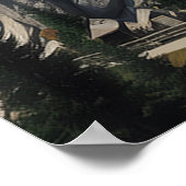 山の中の神の存在 ポスター (角)