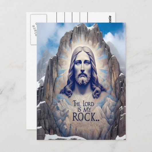 山の中の神の存在 ポストカード (正面/裏面)