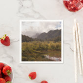 山の中の秋 スタンダードカクテルナプキン (インサイチュ)