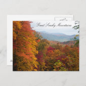山の中の秋 ポストカード (正面/裏面)