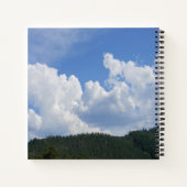 山の中の美しい雲… ノートブック (裏面)